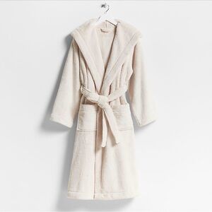 🎁❤️ Faux Fur Plush Unisex Hooded Bathrobe with Pockets ❤️